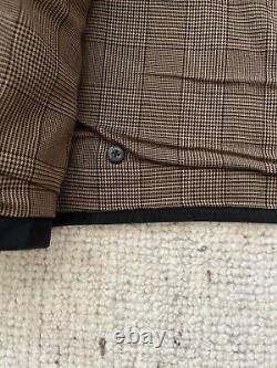 Vintage 90's Polo Ralph Lauren BUTTERY SOFT Black Leather Bomber Jacket Coat L