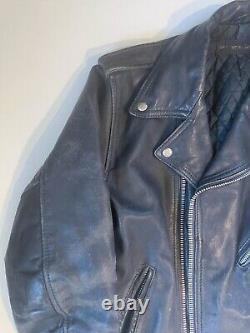 Vintage AMF Harley Davidson Biker Motorcycle Leather Jacket Size Small