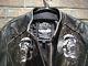 Vintage Affliction Motorcycle Leather Jacket, Pre-Owned. Size L. Limited