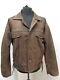 Vintage Akaso Leather Motorcycle Trucker Jacket Size XL