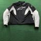 Vintage Alpinestars Jacket Mens 2XL Black Heavy Full Armor Padded Racing Biker