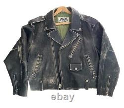 Vintage Avirex Jacket Mens Medium Biker Rider Motorcycle Jacket Authentic XL