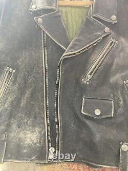 Vintage Avirex Jacket Mens Medium Biker Rider Motorcycle Jacket Authentic XL