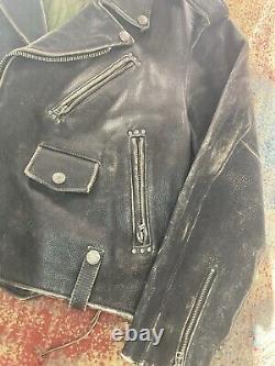 Vintage Avirex Jacket Mens Medium Biker Rider Motorcycle Jacket Authentic XL