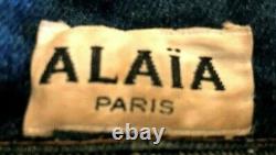 Vintage Azzedine Alaia Denim Jacket