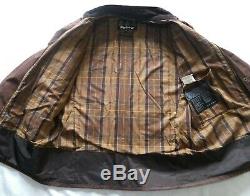 Vintage Barbour International Tourer Wax Motorcycle Jacket Medium Vgc