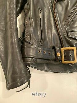 Vintage Bates Leather Motorcycle Jacket