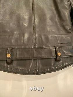 Vintage Bates Leather Motorcycle Jacket