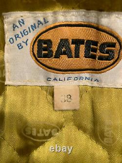 Vintage Bates Leather Motorcycle Jacket