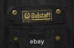 Vintage Belstaff Brooklands Wax Jacket Motorcycle Mcqueen Style XXL P2p 23.5