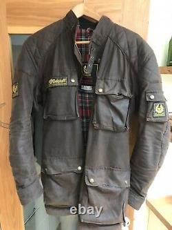 Vintage Belstaff Motorcycle Jacket Size L Rare