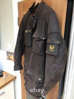 Vintage Belstaff Motorcycle Jacket Size L Rare