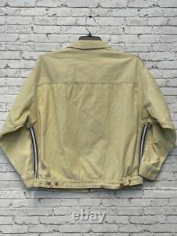 Vintage Billabong Corduroy Jacket Beige Tan Full Zip 80s 90s Surf RARE Medium