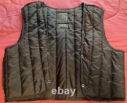 Vintage Black Leather Hein Gericke Motorcycle Jacket+Excellent Condition+Size 44