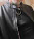 Vintage Black Leather Motorcycle Biker Jacket Bilt Size XXL Leather Jacket