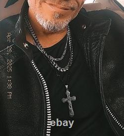 Vintage Black Leather Motorcycle Biker Jacket Bilt Size XXL Leather Jacket