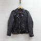 Vintage Branded Garments Leather Classic Motorcycle Jacket Size 40 Scovill Zip