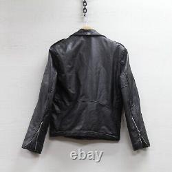 Vintage Branded Garments Leather Classic Motorcycle Jacket Size 40 Scovill Zip