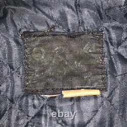 Vintage Brooks Harley Davidson Black Leather Biker Jacket Sz. M USA Talon