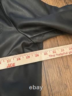 Vintage Brooks Leather Biker Jacket Size 40. Men Medium USA Made