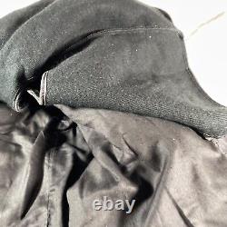 Vintage Brooks Leather Jacket Mens 38 Motorcycle Cafe Racer Classic USA Liner