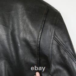 Vintage Buco American Safety Leather Cafe Racer Jacket Size M