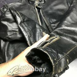 Vintage Buco J100 Cafe Racer Leather Motorcycle jacket rare M