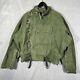 Vintage C54 Swedish Motorcycle Squadron Military Jacket Adult Un-Lined Green