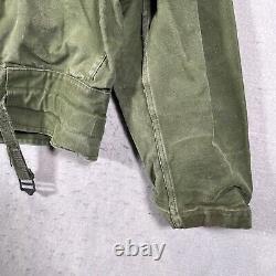 Vintage C54 Swedish Motorcycle Squadron Military Jacket Adult Un-Lined Green