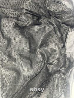 Vintage Classic Perfecto Leather Motorcycle Jacket Size 44