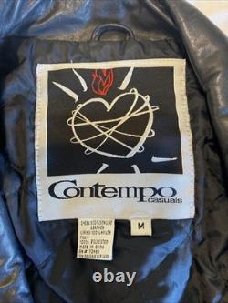Vintage Contempo Leather Motorcycle Jacket