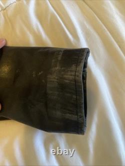 Vintage Contempo Leather Motorcycle Jacket