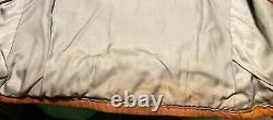 Vintage Cycle Rider Leather Men Jacket- Brown Color Size 44