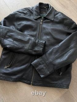 Vintage Danier Soft Leather Zip Jacket