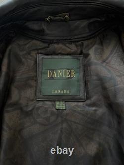 Vintage Danier Soft Leather Zip Jacket