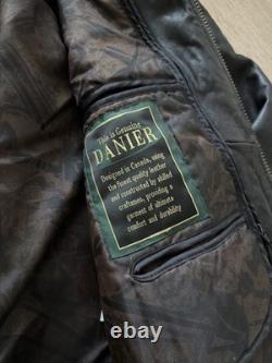 Vintage Danier Soft Leather Zip Jacket