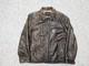 Vintage EDDIE BAUER leather jacket L brown PATINA broke-in MOTORCYCLE mad max 44