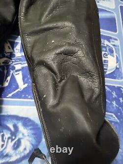 Vintage Easyriders Bikers Black Leather Jacket Size Xxl