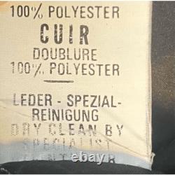 Vintage Echtes Leder leather motorcycle jacket