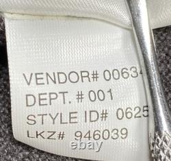 Vintage Eddie Bauer Leather Motorcycle Bomber Jacket Brown Men's Large