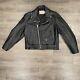 Vintage Excelled Leather Jacket Motorcycle Perfecto Style Punk Rock Size 42