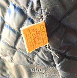 Vintage Excelled Men's Black Genuine Leather Motorcycle Biker Jacket 42R USA