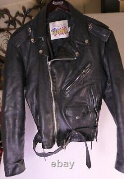 Vintage Excelled Motorcycle Jacket Made In The USA Mens Size 42
