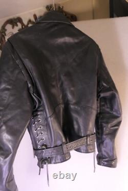 Vintage Excelled Motorcycle Jacket Made In The USA Mens Size 42