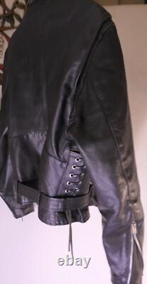 Vintage Excelled Motorcycle Jacket Made In The USA Mens Size 42