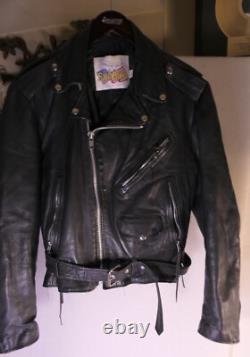 Vintage Excelled Motorcycle Jacket Made In The USA Mens Size 42