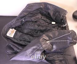 Vintage Excelled Motorcycle Jacket Made In The USA Mens Size 42