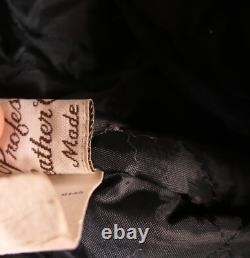 Vintage Excelled Motorcycle Jacket Made In The USA Mens Size 42