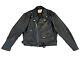 Vintage Excelled Motorcycle Leather Jacket Authentic Genuine Made In USA