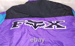 Vintage FOX MOTORCYCLE jacket IMAGE LARGE EXCELLENT rare MOTOCROSS racing 90's